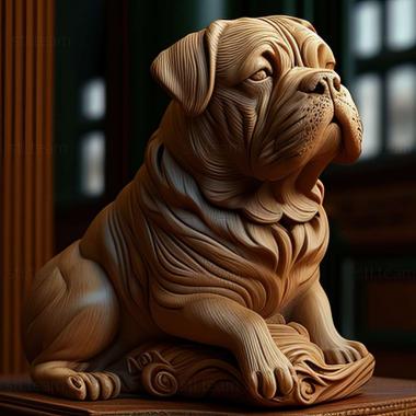 3D model Russian salon dog (STL)